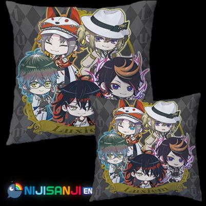 [Group (black)] NIJISANJI EN Luxiem Premium Cushion "Vox Akuma & Group"