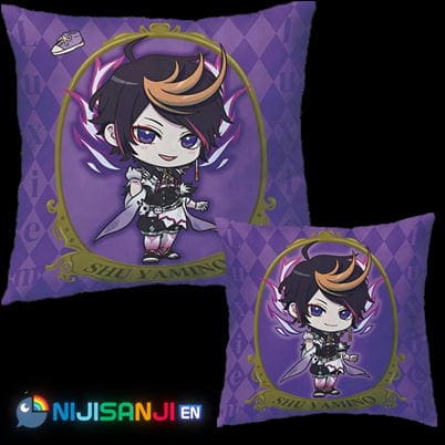 [Shu Yamino (purple)] NIJISANJI EN Luxiem Premium Cushion "Ike Eveland & Shu Yamino"