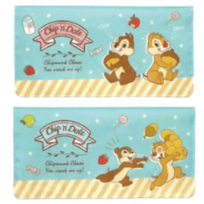 [Chip & Dale] Disney flat pouch