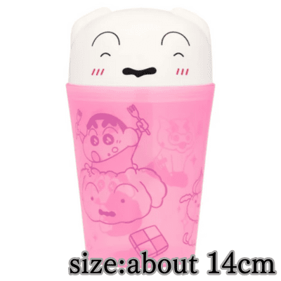 [B: White Pink] Crayon Shin-chan Drink Case ~I love desserts~