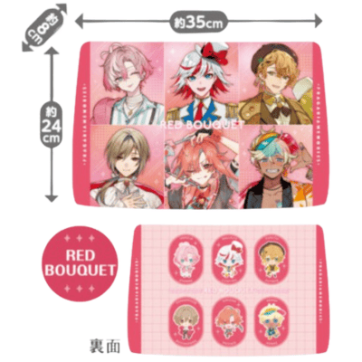 [RED BOUQUET] Fragaria Memories Memory Foam Pillow