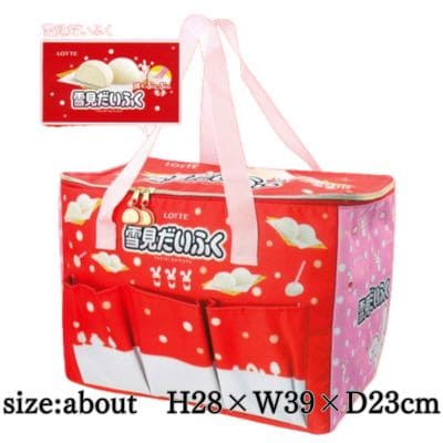 [Normal] Lotte Yukimi Daifuku Thermal/Cold BIG Multi-Bag