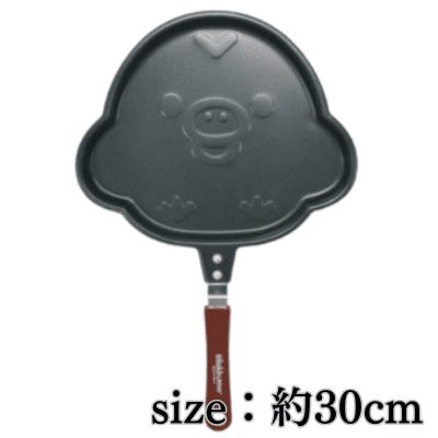 [Kiiroitori] Rilakkuma NEW BASIC RILAKKUMA Face-shaped frying pan