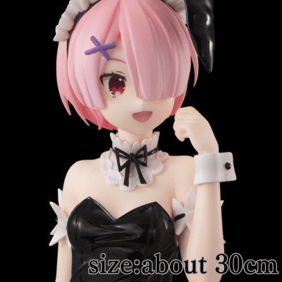 ★One-shot win!★[Ram] Re:ZERO -Starting Life in Another World- BiCute Bunnies Figure *Box damaged