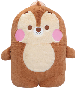[Chip] Mickey & Friends Lined Up Domi Friends Big! Plush Toy①