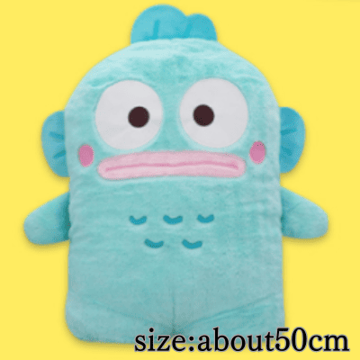 [Hangyodon] Sanrio Characters Lined Up Domi Friends Big! Plush Toy①