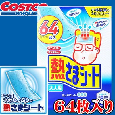＜1BOX(16sheets x 4boxes)＞Fever Sheet for Adults