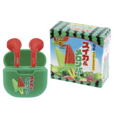 Lotte Watermelon & Melon Bar Wireless Earphones