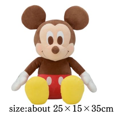 Mickey Mouse Red Cheeks Large Plush Toy
