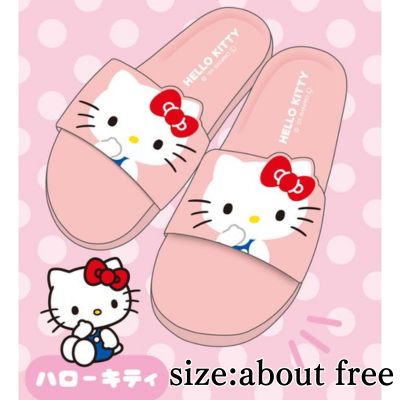 [Hello Kitty] Sanrio Hello Kitty Kuromi Shower Sandals (Box Damaged)