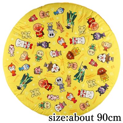 [Yellow] Anpanman Floor Cushion