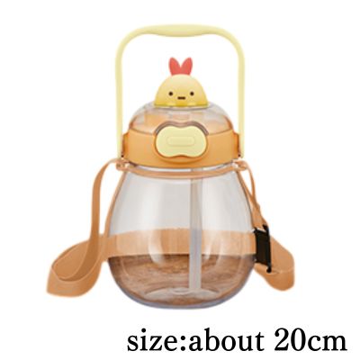 [Ebi Fry no Shippo] Sumikko Gurashi Angelic Ebi Tempura Water Bottle with Mascot