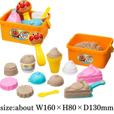 Anpanman Let's Play in the Sand! Dessert Set