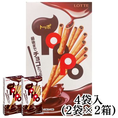 Toppo (4 bags) [Best before: 2026/08]